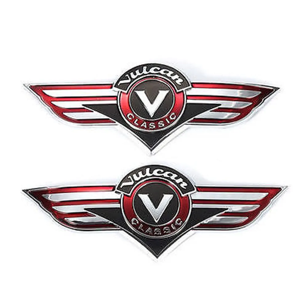 Мотоцикл 3D Бензобак наклейка эмблема значок топлива наклейки для Kawasaki Vulcan 400 800 500 1500 Классический VN400 VN500 VN800 VN1500