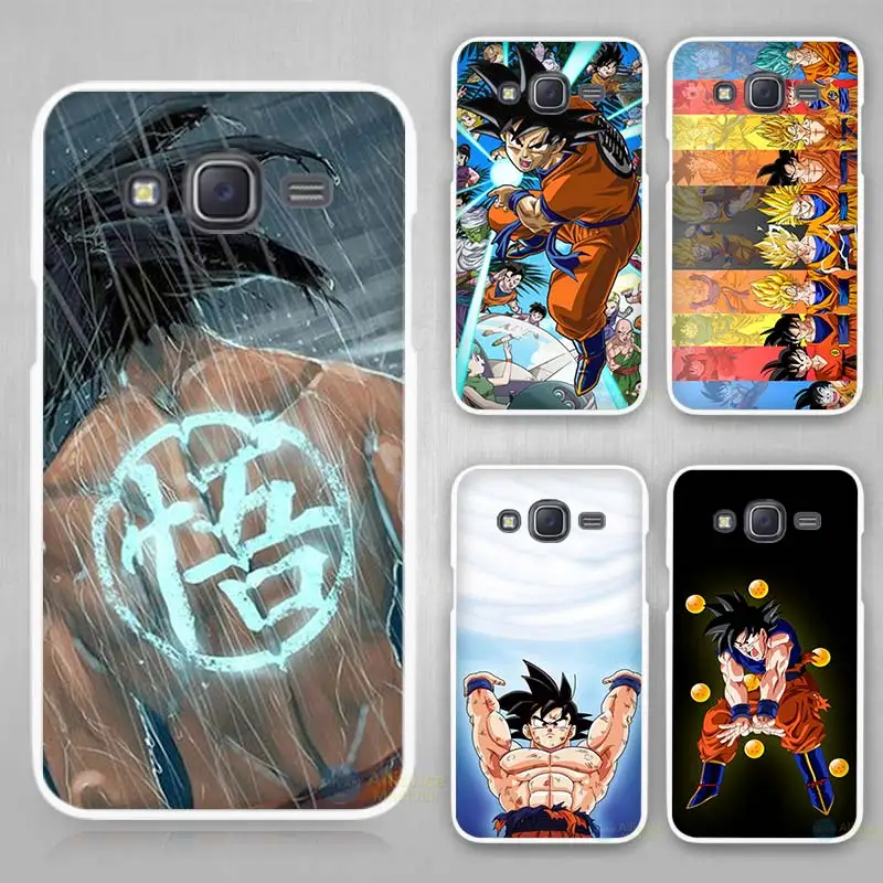 Dragon Ball Z Goku Hard White Plastic Case Cover For Samsung Galaxy J1 Dragon Ball Z Goku Hard White Plastic Case Cover For Samsung Galaxy J1