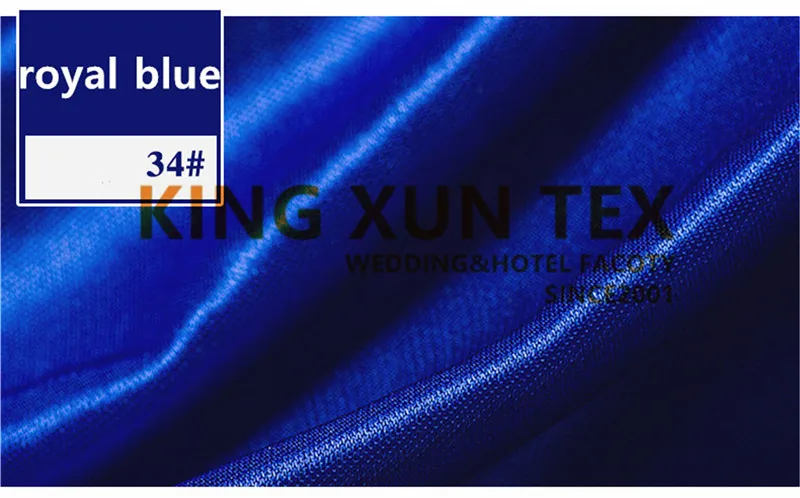 0,5 м длина х 1 м шелк льда ткани для вечерние фон сценический занавес Свадебные События украшения - Цвет: royal blue