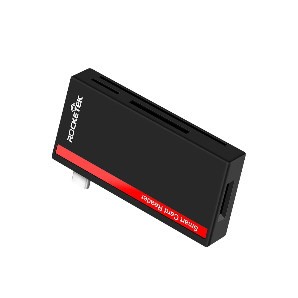 Rocketek type C USB 3 0 мульти считыватель смарт карт SD/TF micro SD памяти ID банковская карта sim
