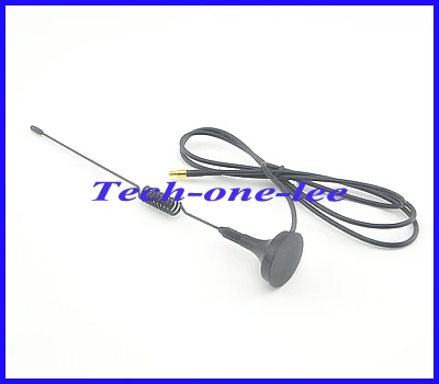 

1090Mhz Antenna MCX Plug Connector 2.5dbi gains ADS-B Aerial with Magnet Base RG174 1M Free shipping