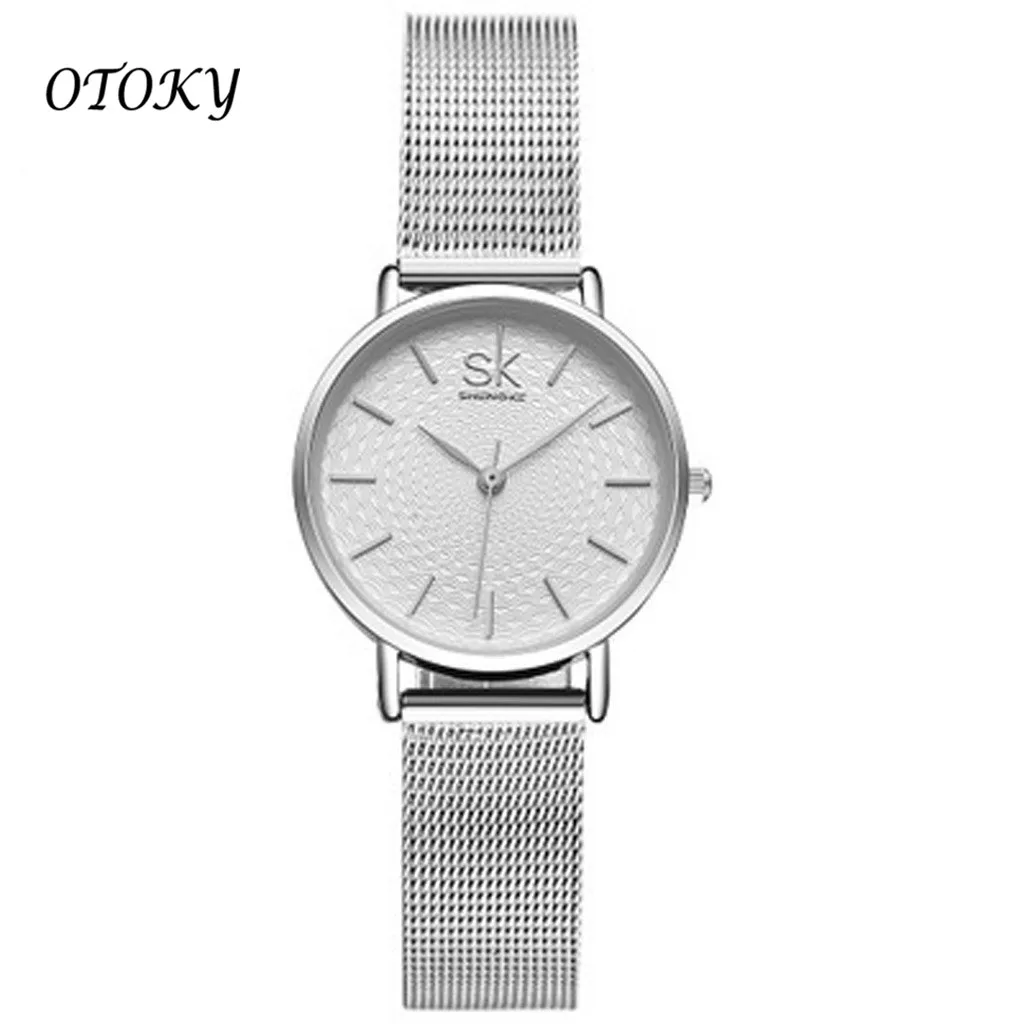 

OTOKY Watches Women Fashion Stainless Steel Band Lady Waterproof Wrist Watch Luxury Female Jewelry reloj mujer relogio feminino