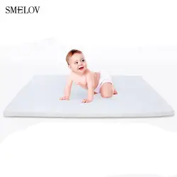 Smelov складной утолщаются 3 см мягкие детские, для малышей матрасы пены кровать мебель матрац татами пол губчатый коврик pad белый