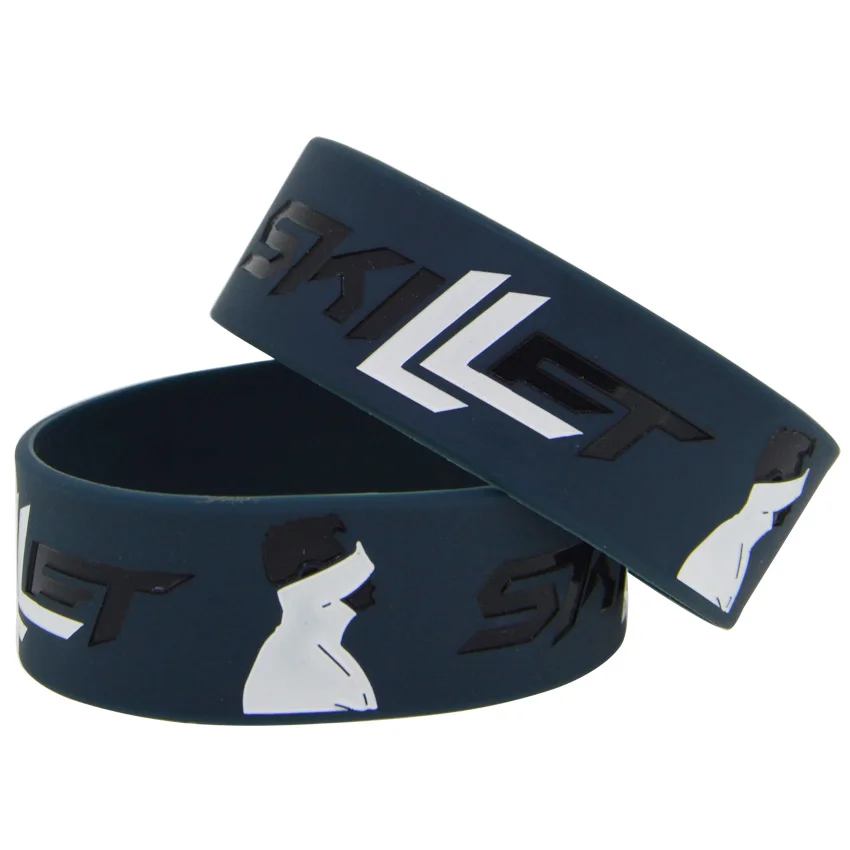 1piece Skillet Silicone Adult Size Grey Colour Rock Band Style