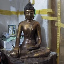 USPS в США S0447 27 Тибет Буддизм народная Медь Бронза Таиланд Буддизм Будда Шакьямуни Статуя