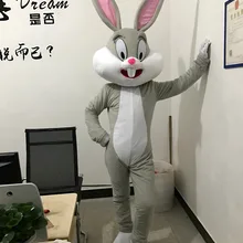 Лидер продаж Профессиональный Пасхальный кролик маскарадный костюм кролик и жуки Банни взрослый талисман для продажи