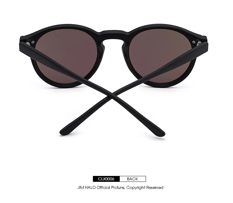 Óculos de sol feminino com lente espelhada preto