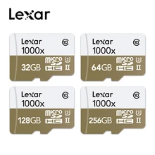 Популярные Lexar 512 Гб micro sd высокоскоростная карта 16 ГБ 32 ГБ 64 Гб 128 ГБ 256 ГБ флэш-карта памяти Мода micro sd