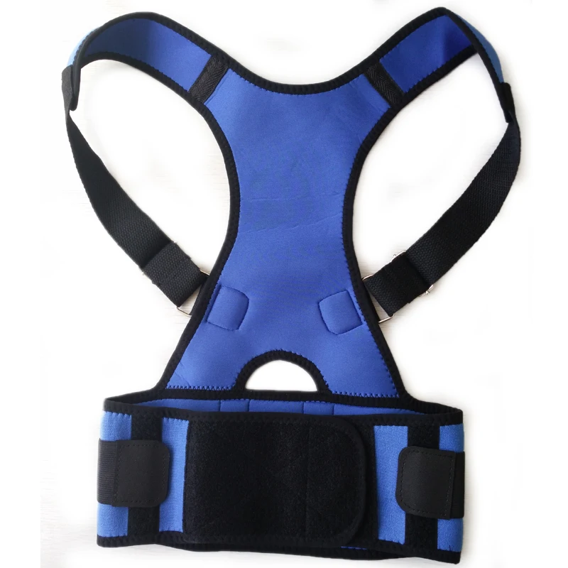 Регулируемый ортопедический задний Поясничный поддерживающий мужской брекет медицинский пояс Защита спины подтяжки осанки