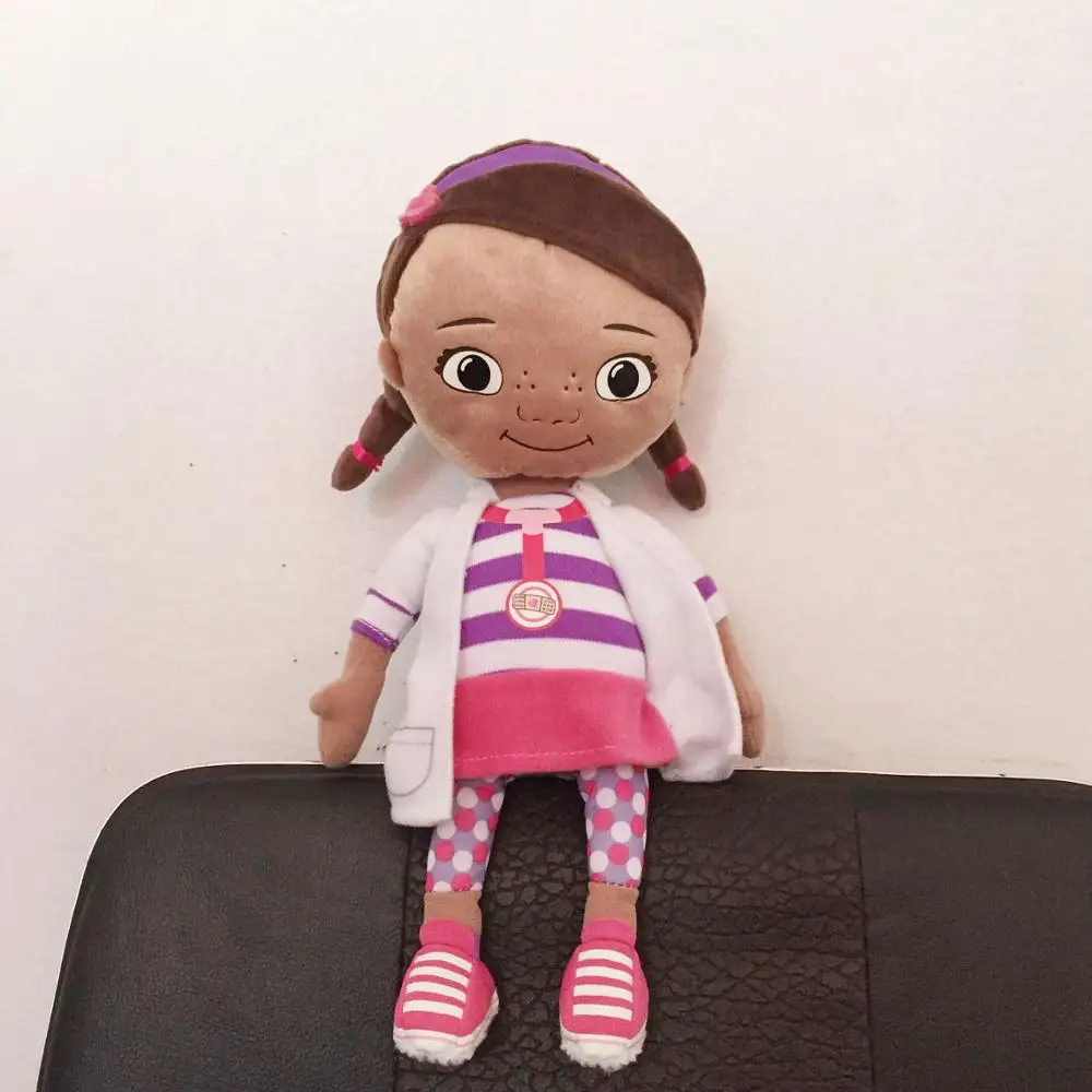 Оригинальные мягкие плюшевые игрушки Doc McStuffins, кукла Dottie для девочек, подарок для детей и детей - Цвет: A