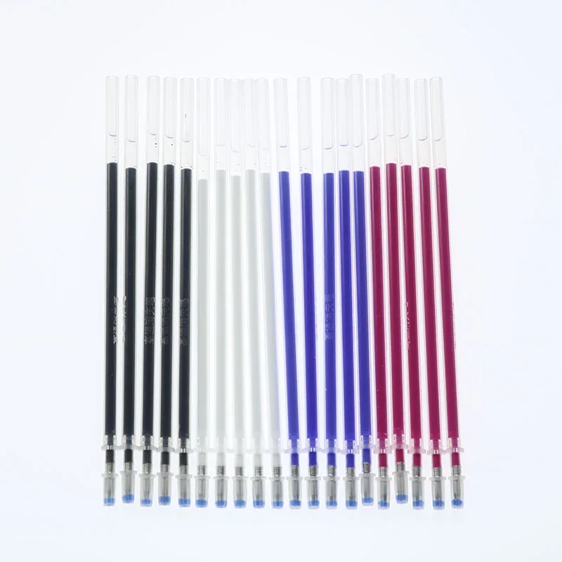 

5pcs Thin Rod High Temperature Automatic Disappearance Refill Leather Clothing Cut Cutting Marker Pen School Office Stationery