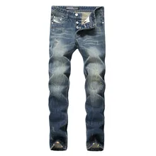 Dsel marke taste fly original männer jeans hohe qualität jeans männer größe 40 38 36 dünne gerade jeans-hosen 9003