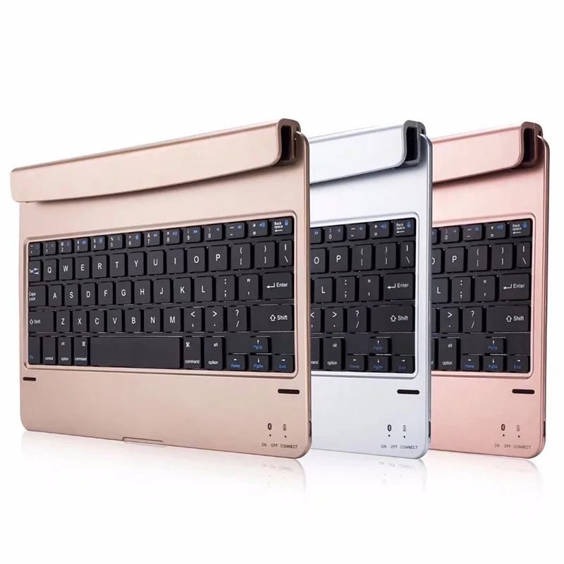 

3 Colors Wireless Bluetooth 3.0 ABS Keyboard For IPad Air 2 Bracket Style Bluetooth keyboard For IPAD pro 9.7''