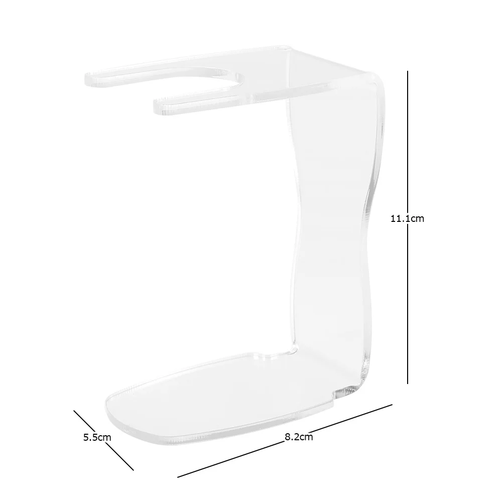 Акриловая Мужская подставка для бритья, держатель для бритвы, чаша для бритья, подставка для щетки, держатель для лица, мужской инструмент для чистки бритья, Органайзер