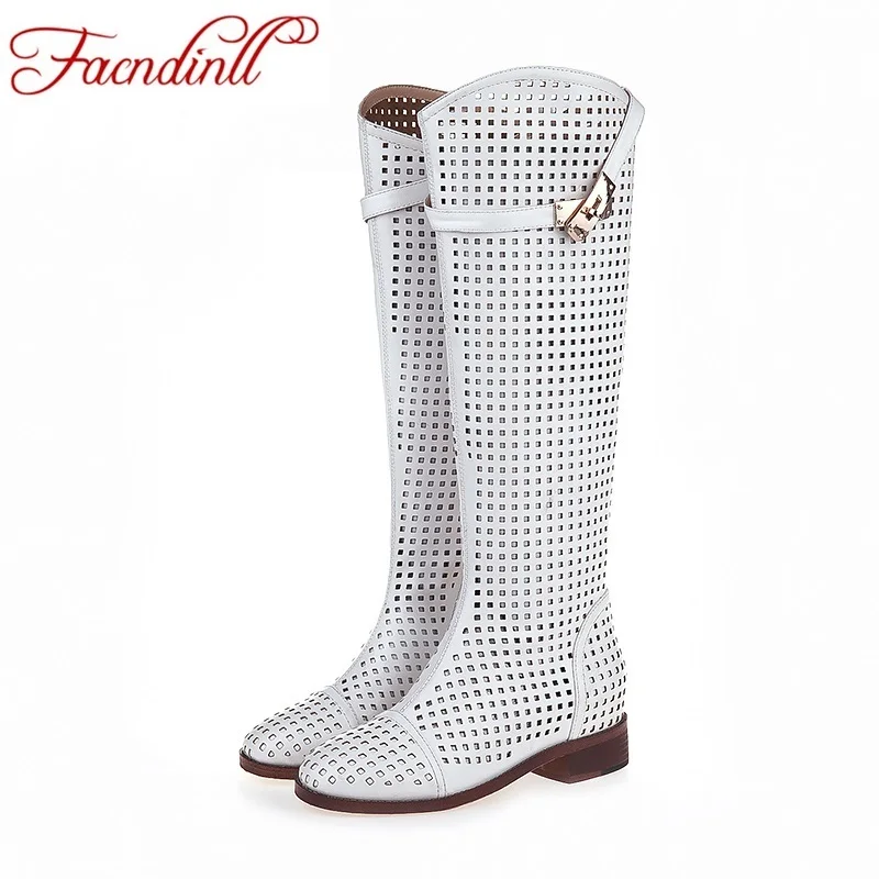 

big size 34-40 summer shoes women boots sexy open toe heels shoes fashion woman hollow high boots style summer shoes white boots