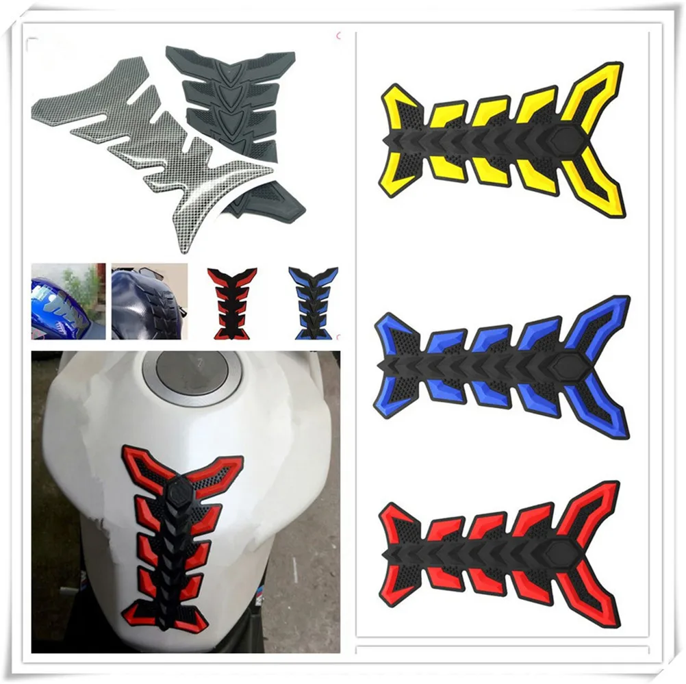 

Motorcycle Pad Oil Gas Fuel Tank Protector Cover Sticker Decal for Kawasaki ER6N VERSYS TRIUMRH SCRAMBLER SPEED FOUR