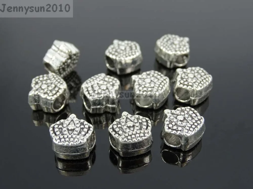 Tibetan Silver Connector Metal Spacer Charm Beads Jewelry Design Findings #1 