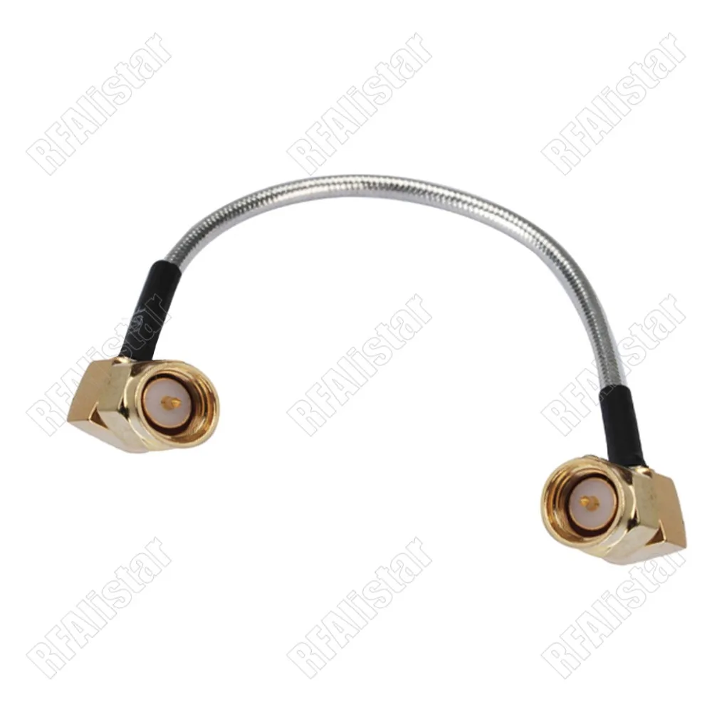 SMA штекер с прямым углом к RA RG402 RF полу-гибкий 0 141 &quotRG-402 Кабель-адаптер 15 см/30 см/50