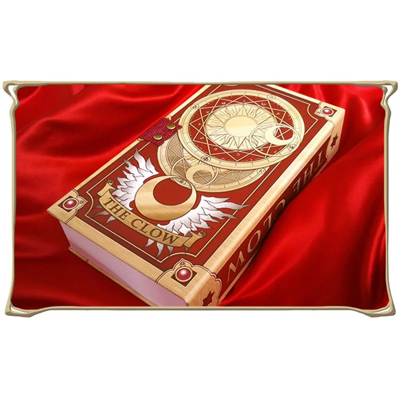 Cardcaptor Sakura Косплей искатель карт Sakura 56 шт. карты с розовым Клоу Волшебная книга Хэллоуин карнавал 2 типа