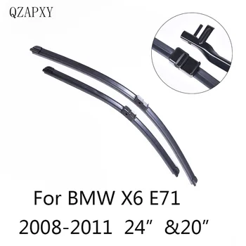 

QZAPXY Car Wiper Blades for BMW X6 E71 24"&20"2008 2009 2010 2011 2012 Car Accessories Windshield Wipers Car-styling