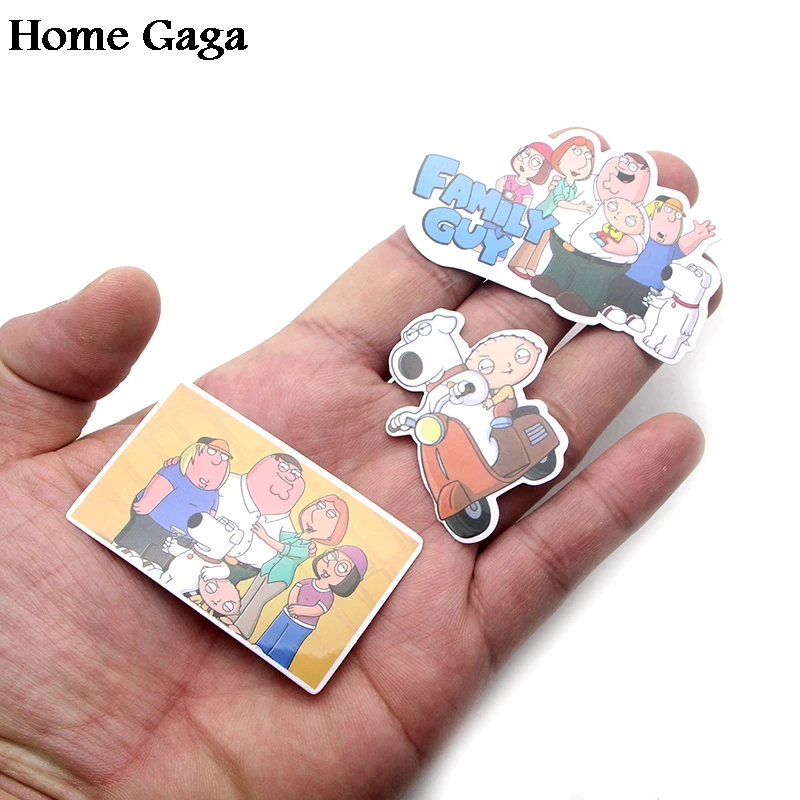 Homegaga 55 шт., наклейки для украшения семьи с героями мультфильмов для детей, сделай сам, скрапбукинг, альбом, багаж, ноутбук, телефон, наклейка, D1534