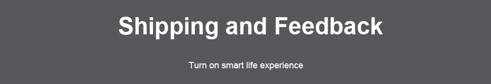 Shipping and feedback(1)