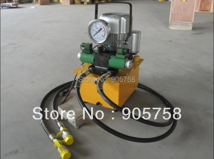 

Double action electric hydraulic pump ZCB-700AB-2