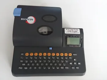 

USB Printer PC+Connection Computer Cable Marker Printer,PVC Tube Heat Shrink Tubing Print Electronic Lettering Machine S710E
