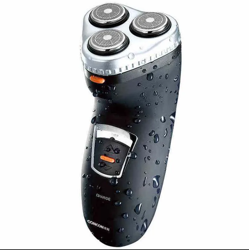 

electric shaver razor Rechargeable Waterproof Washable Shaver men's Electric 3 Heads Razor Triple Blade RSCX-5085 gray,black