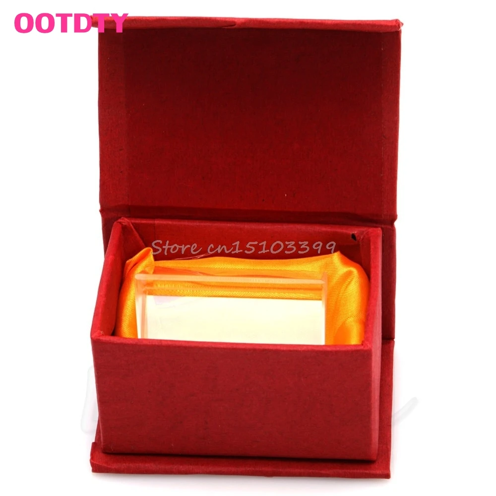 5CM Triangular Prism Teaching Optical Glass Triple Physics Light Spectrum New G08 Whosale&DropShip|triangular prism|optical glass prismoptical prism