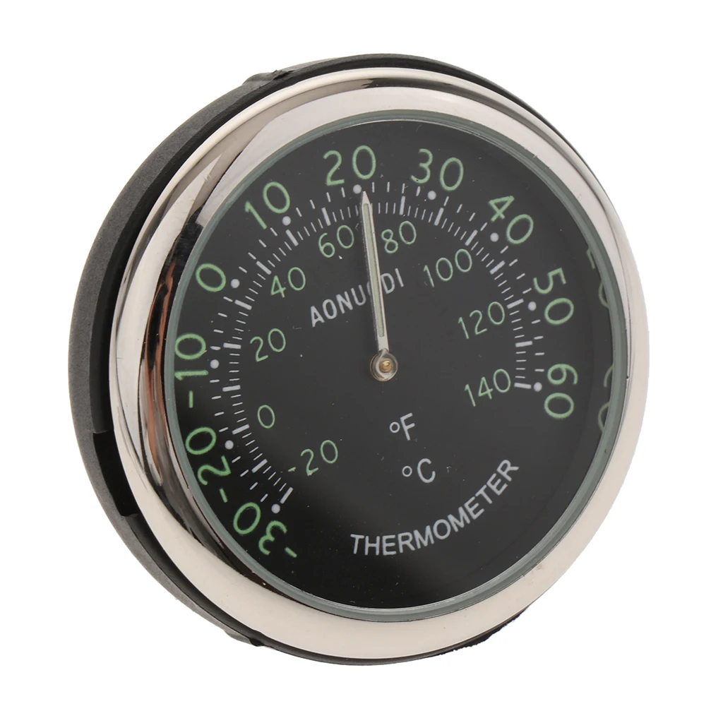 

Mini Car Automobile Digital Clock Thermometer Moisture Meter Hygrometer Car Quartz Clock With Light Decoration Ornament Black
