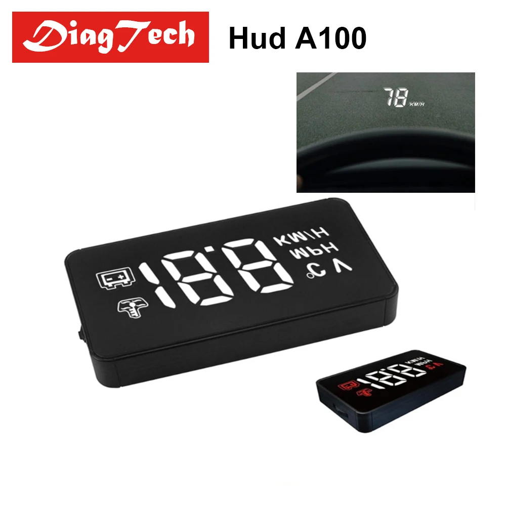 Lowest Price A100 Car HUD Head Up Display Dashboard Windshield