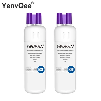 

2pcs/Lot Refrigerator Water Filter with Coconut Carbon Water Purifier Replacement for Fresh 9081 refrigerator universal filter