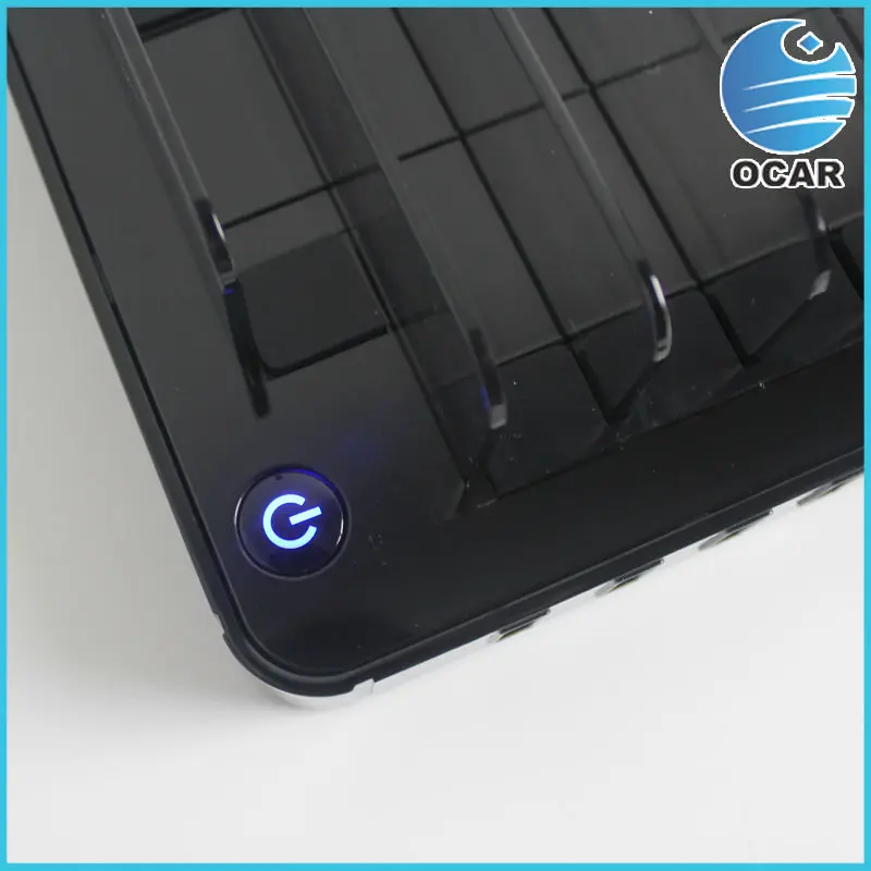 7 ports USB Charger Black 021