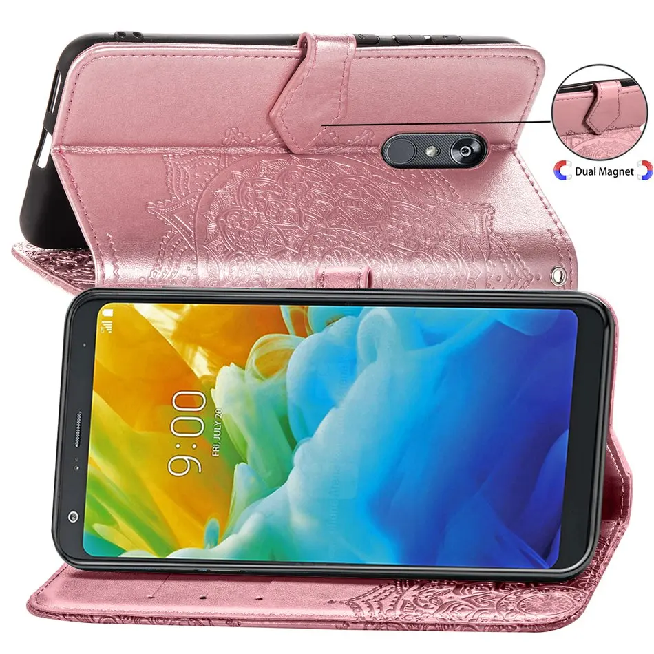 Кожаный чехол книжка для LG Stylo 6 5 4 X Power2 K8 K9 K10 K11K50 K40 K41S K51S K61 K61S W30 Q60 Q70 G7 FIT G8 V50 ThinQ Q9 Q7