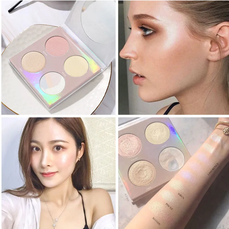 

Chameleon Highlighter Powder Palette Shimmer And Shine Illuminator Makeup Bronzers Highlight Base For The Face Glow Kit