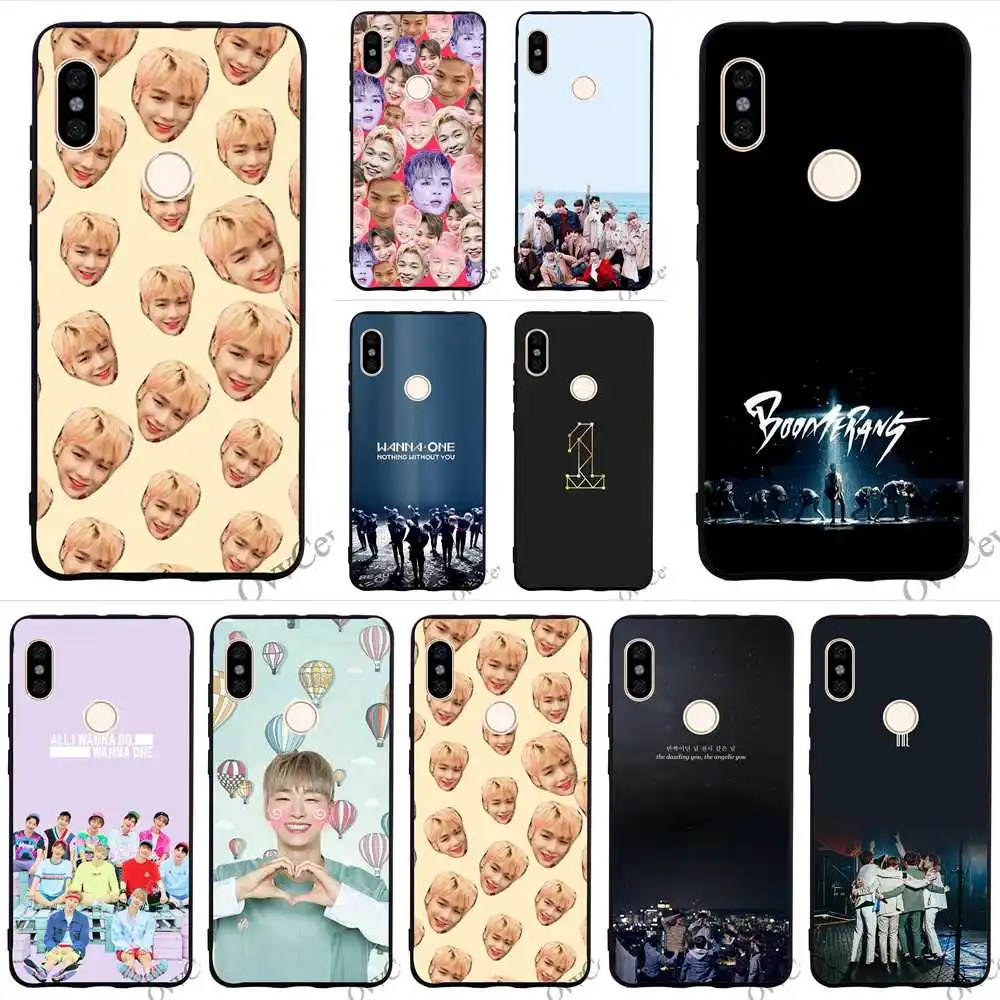 

Pattern Wanna One KPOP Bands Phone Cover for Xiaomi Redmi 5A Prime Case 4A 4X 5 Plus 6A Note 5 6 Pro TPU