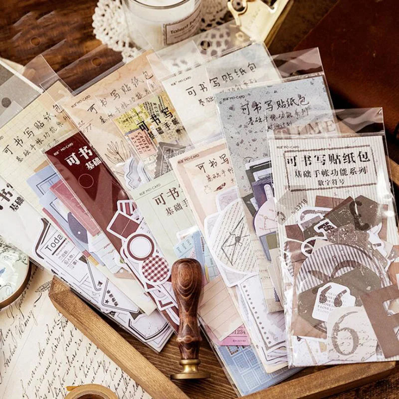 

Life Label Sticky Notes Memo Pad Diary Journal Paper Decorative Deco Photograph Sticker Flakes Stationary Scrapbooking School