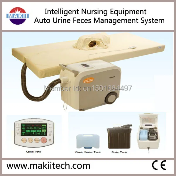 Intelligent Toilet for Bedridden Patients Automatic Urine and Feces