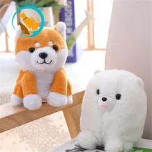 2018 pelúcia eletrônico falando som registro shiba inu cão doce animais falando corji brinquedos para crianças presentes de natal