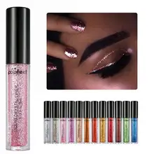 

Metallic Colorful Glitter Eyeliner Liquid Waterproof Long Lasting Shiny Eye Liner Makeup Shining Lady Eye Make Up D3