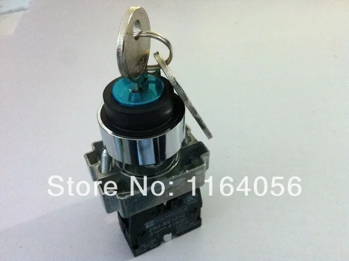 

1 NO key 2 Position Selector Switch Maintained