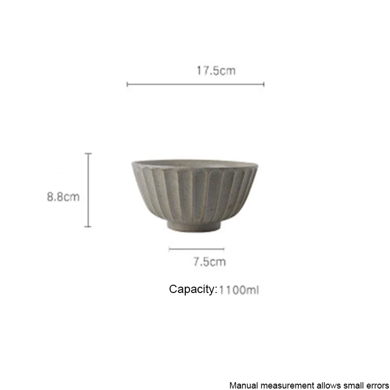 5 дюймов японская грубая керамическая чаша креативная винтажная керамическая чаша особенности ресторанная посуда миска для салата пиалы для лапши рамен