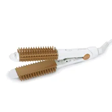 RIWA 3в1 паровой выпрямитель для волос Расческа анион вращающаяся щетка Быстрое нагревание кудрявые волосы Stylers RB-808S для свиданий путешествия дома