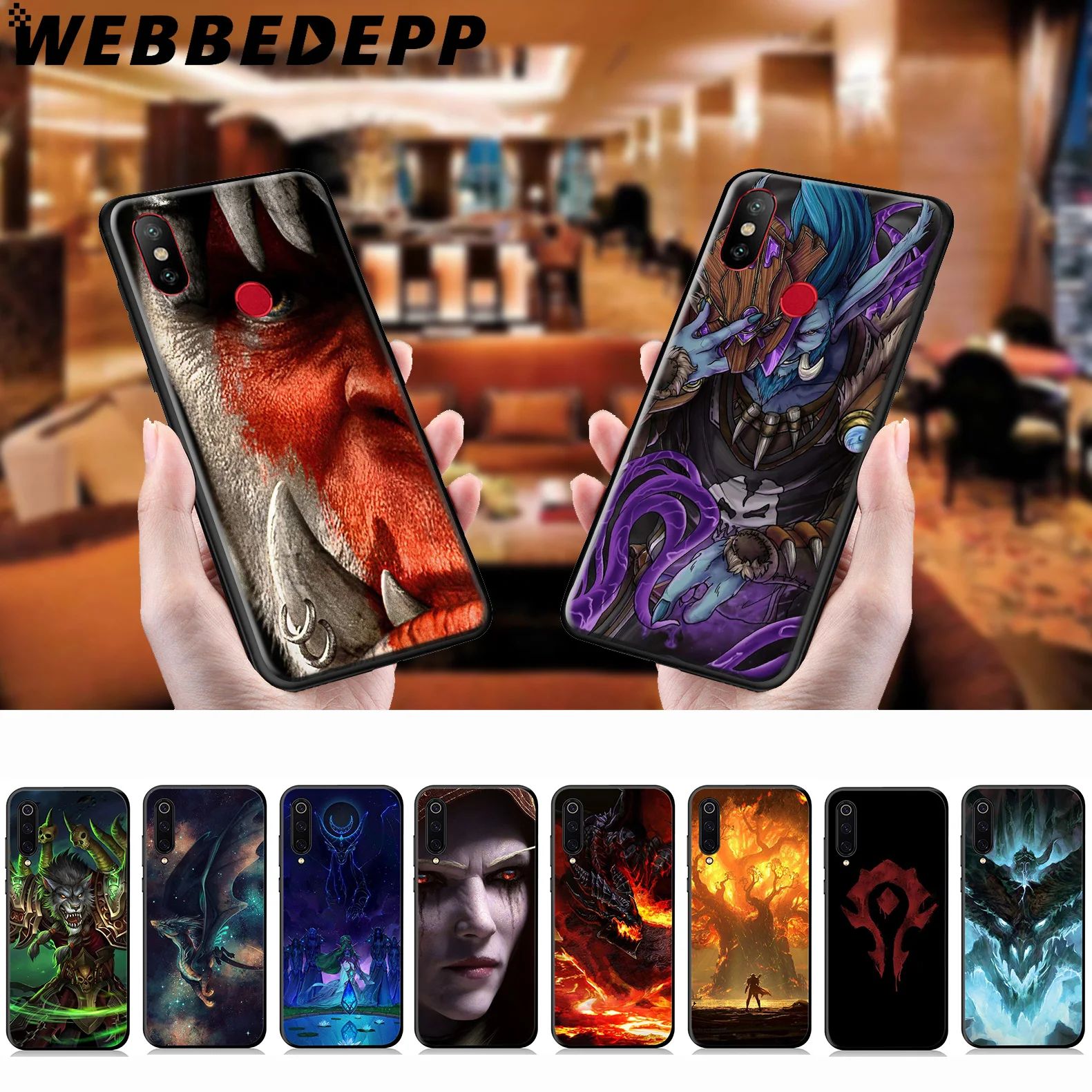 

WEBBEDEPP World of Warcraft Soft Case for Xiaomi Mi 9T 9 8 SE 6 A1 A2 A3 Lite MiA1 MiA2 MiA3 Mi F1 MAX 3 Mi8 CC9E CC9