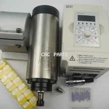 Фрезерные шпинделя ER11 air cooling 1.5KW шпинделя+ 13 шт. ER11 цанговый+ 1.5kw Инвертор+ поддержка шпинделя+ ЧПУ engravin Биты