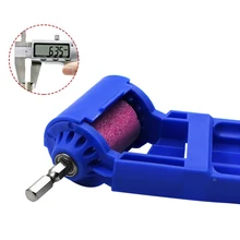 Bit Twist Electric Sharpener Polishing Mechanical Adapter Straight Shank Auxiliary Tool Drill Grinder Corundum Grinding Portable