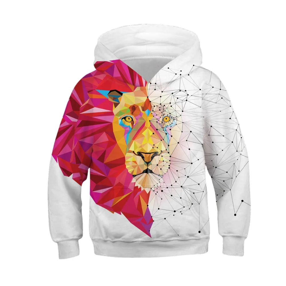 

3D Digital Printing Baby Girls Boys Hoodies Children Outerwear Sweatshirts Kids Cosplay Outfits Sport Child Coat For 105-155cm