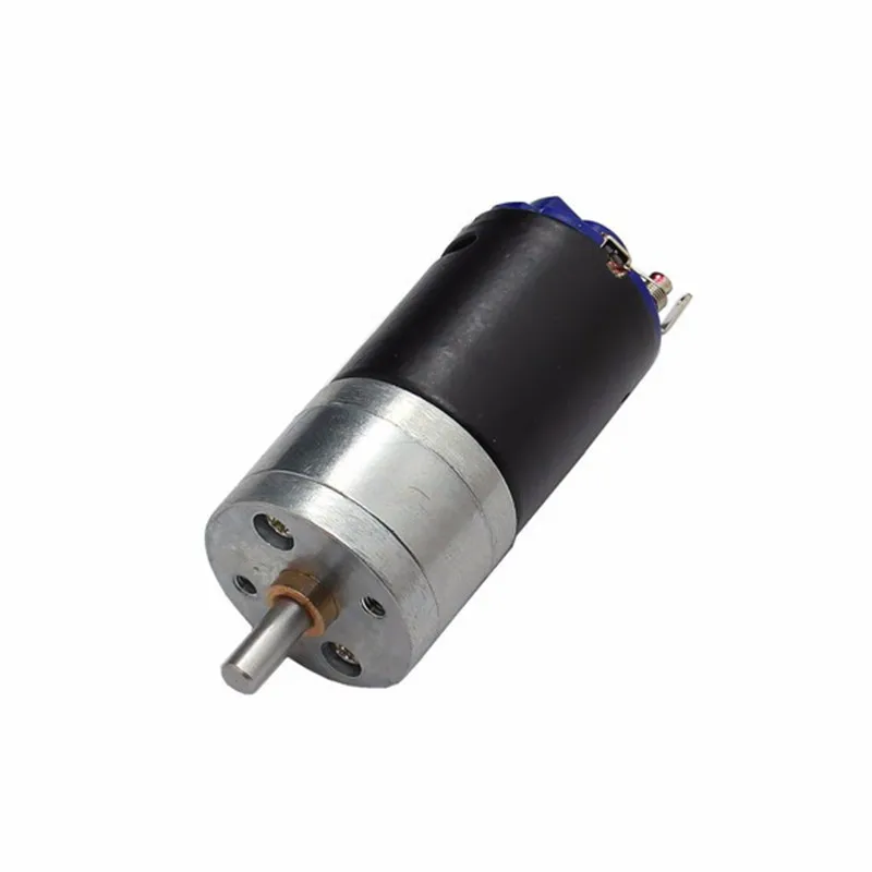 

1pc Brand New DC 6.0/12.0V Black Brushed Motor GM25-370 Motor 4mm Shaft Diameter Motor