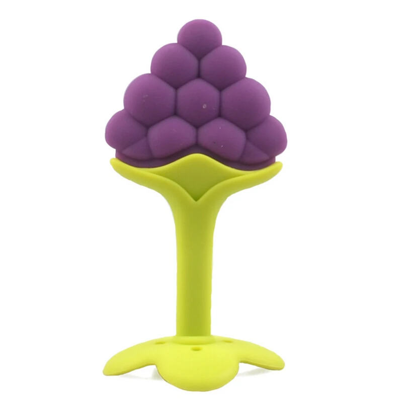 font b Baby b font Teether Fruit and Vegetable Shape Chupeta Silicone Teether Girafa Sophie